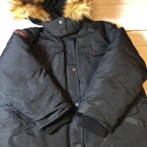 Canada Weather Gear Women's Coat 3X Black Puffer Parka Jacket Extreme winter